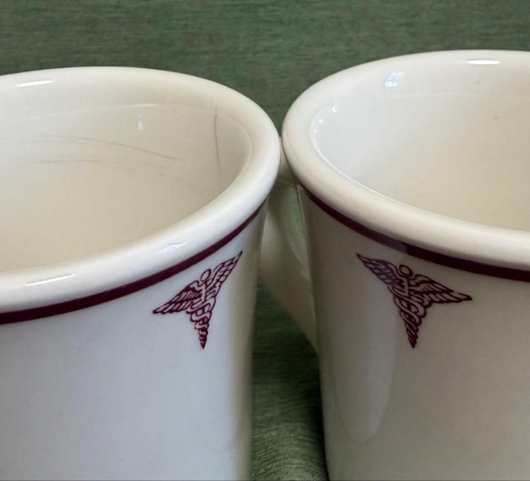 米軍 実物 メディカルマグ BUFFALO CHINA 2個セット