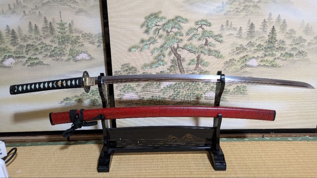 【値下げ】金属製 模造刀 陸奥守吉行