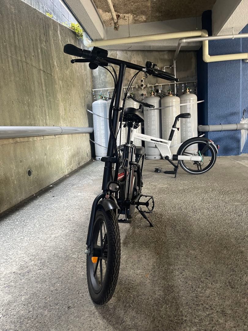 こ*だ様 折りたたみ式電動アシスト自転車 黒