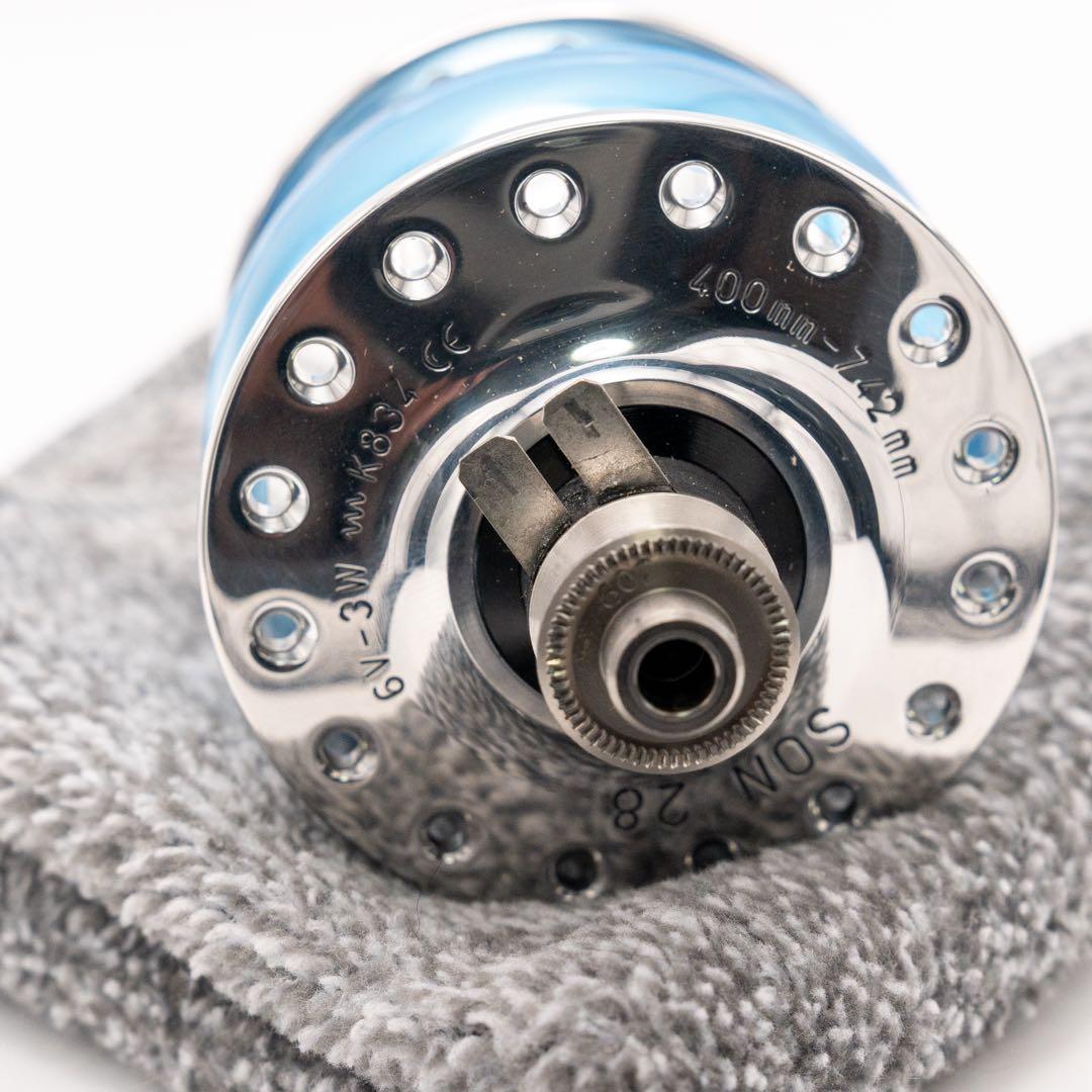 新品未使用 SON NABENDYNAMO SON28 CL 32H ポリッシュ