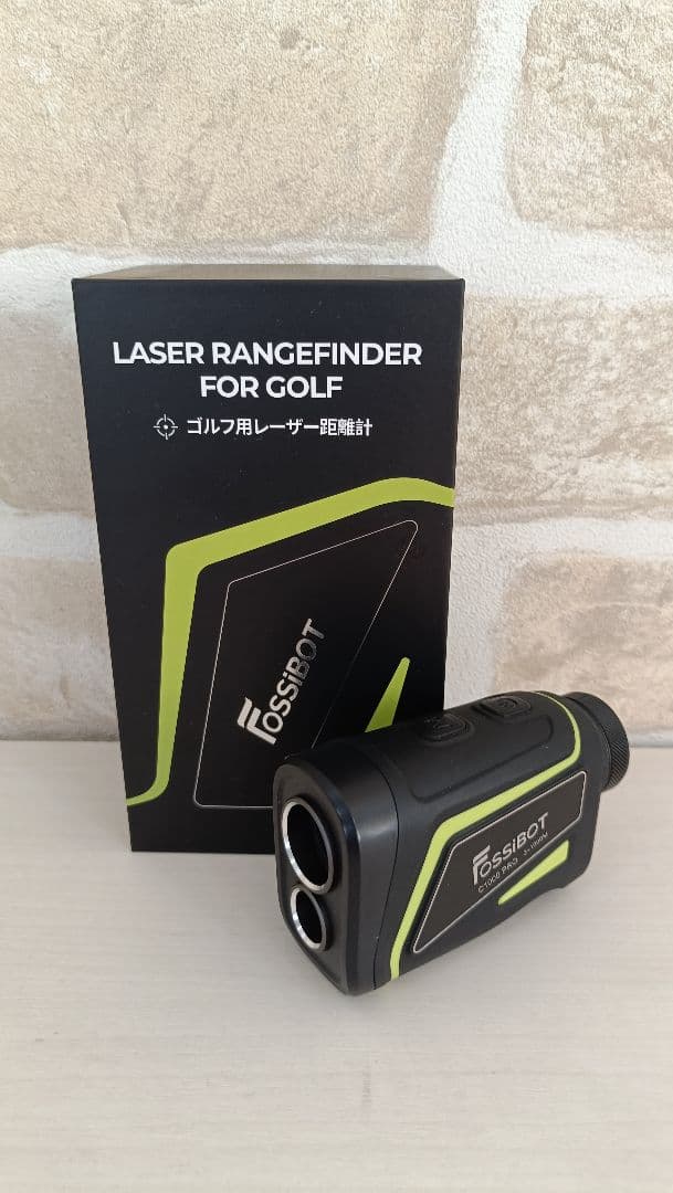 【美品♪】FOSSiBOT C1000　レーザー　距離計　ブラック　ゴルフ