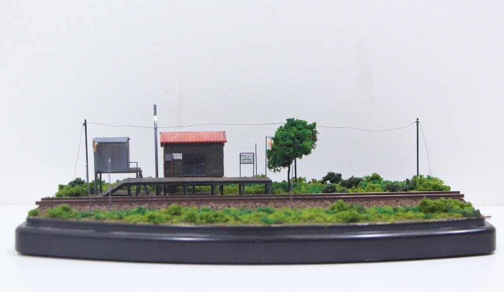 留萌本線 秘境駅 北秩父別駅ジオラマほか 全4点セット