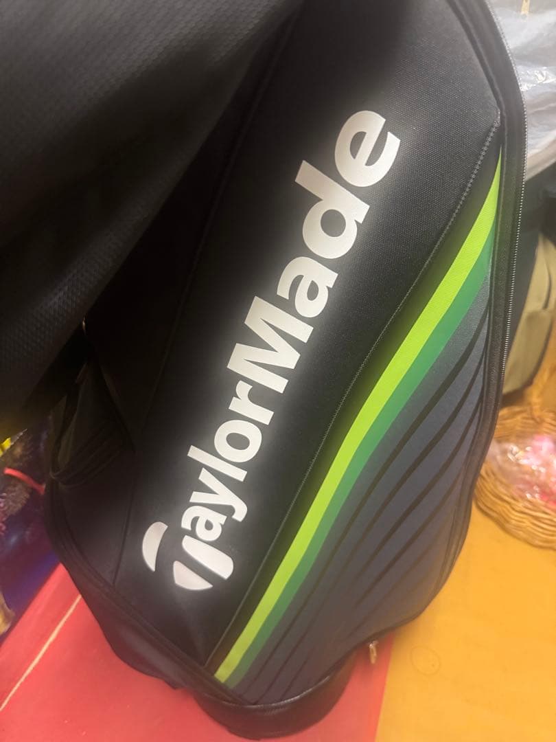 テーラーメイド キャディバッグ 黒 ストライプ ゴルフ クラブ RBZ