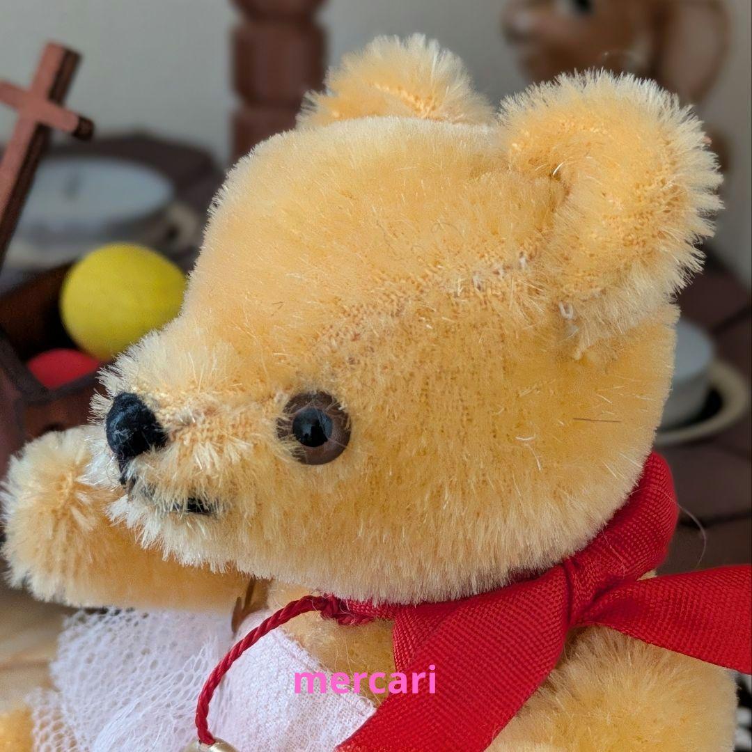 【希少】1970年代 西ドイツ製 ハーマン テディベア ヴィンテージ 13cm