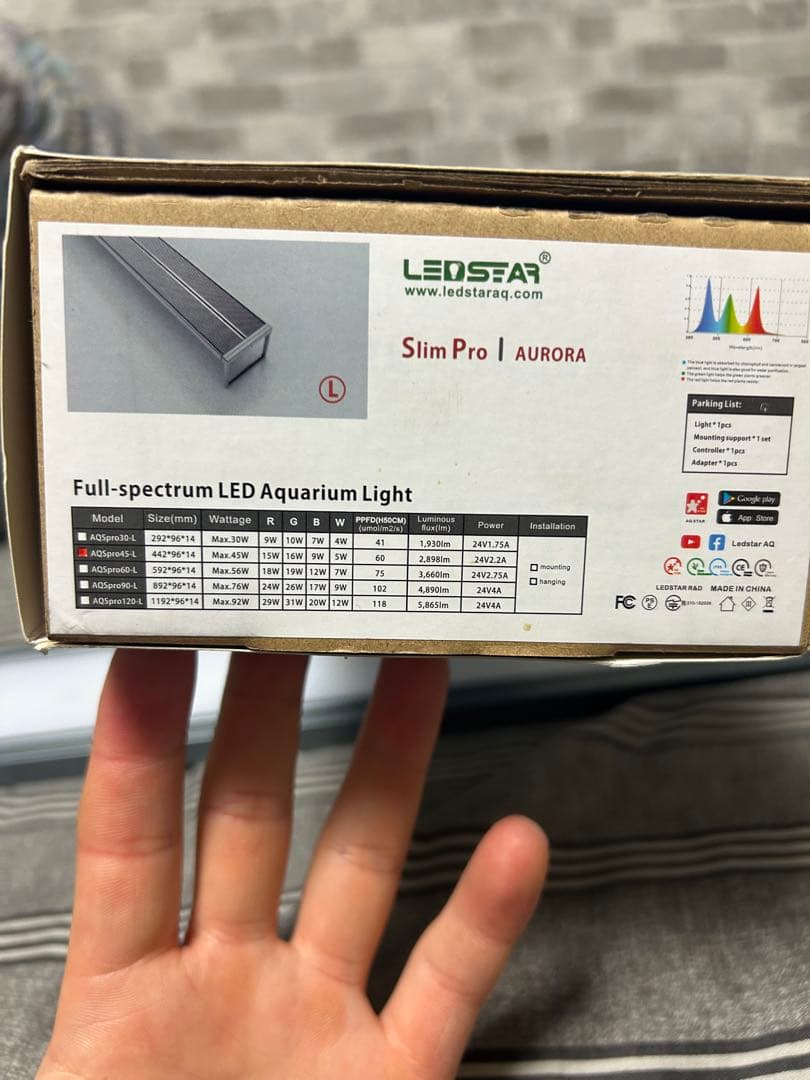 ライト・照明器具 LEDSTAR AQ-SPRO45
