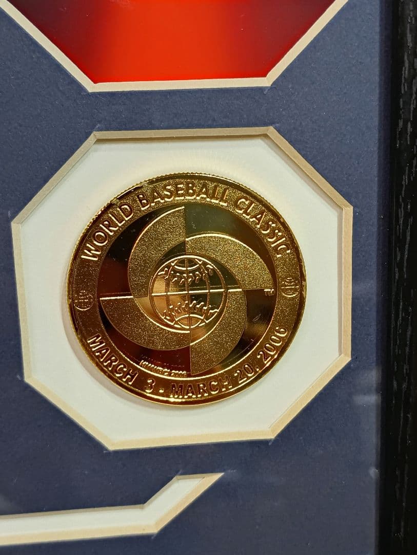 2006 WBC 優勝記念 フォトプラーク 侍ジャパン ダブルフォトミント