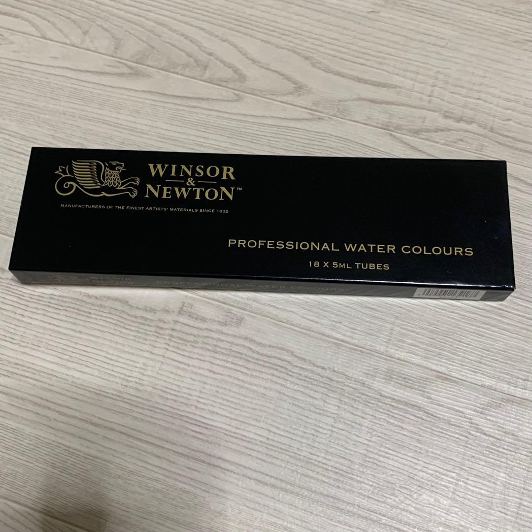 新品ウィンザー&ニュートン 水彩絵具 18色セット5ml