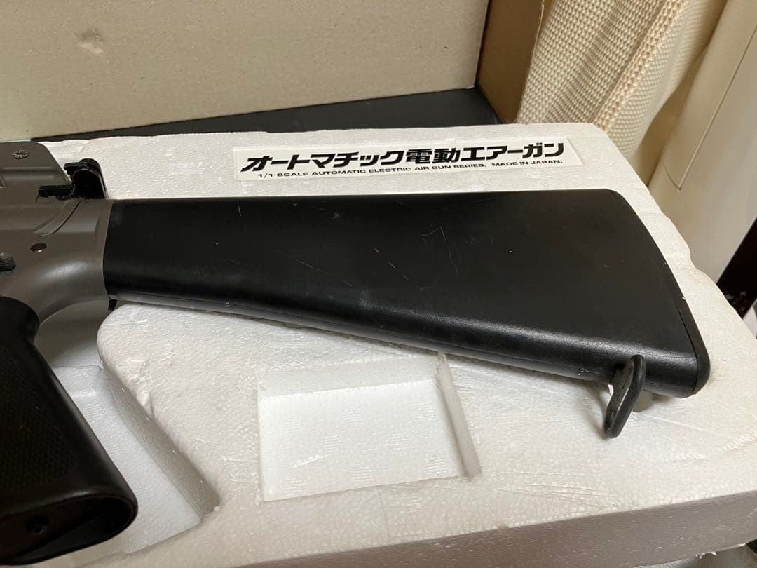 M16A1 ベトナム バッテリー3本、BB弾現状品付きEG700ハイトルクモータ