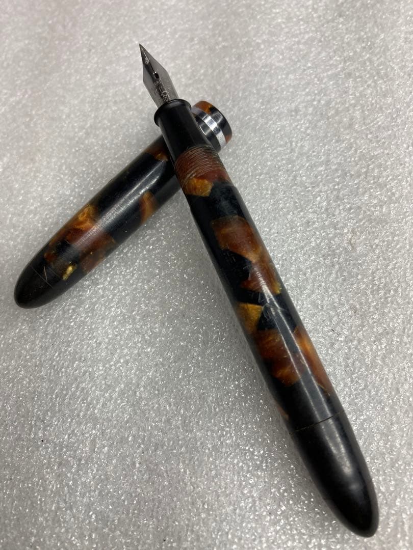 アンティーク レトロ 万年筆 WARRANTED KING IRIDIUM