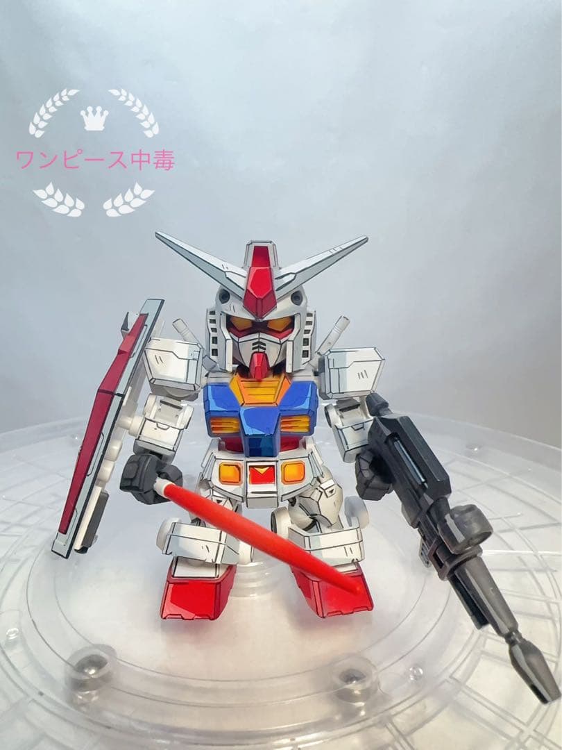 ガンダム　リペイント　フィギュア　ワーコレ　二次元彩色