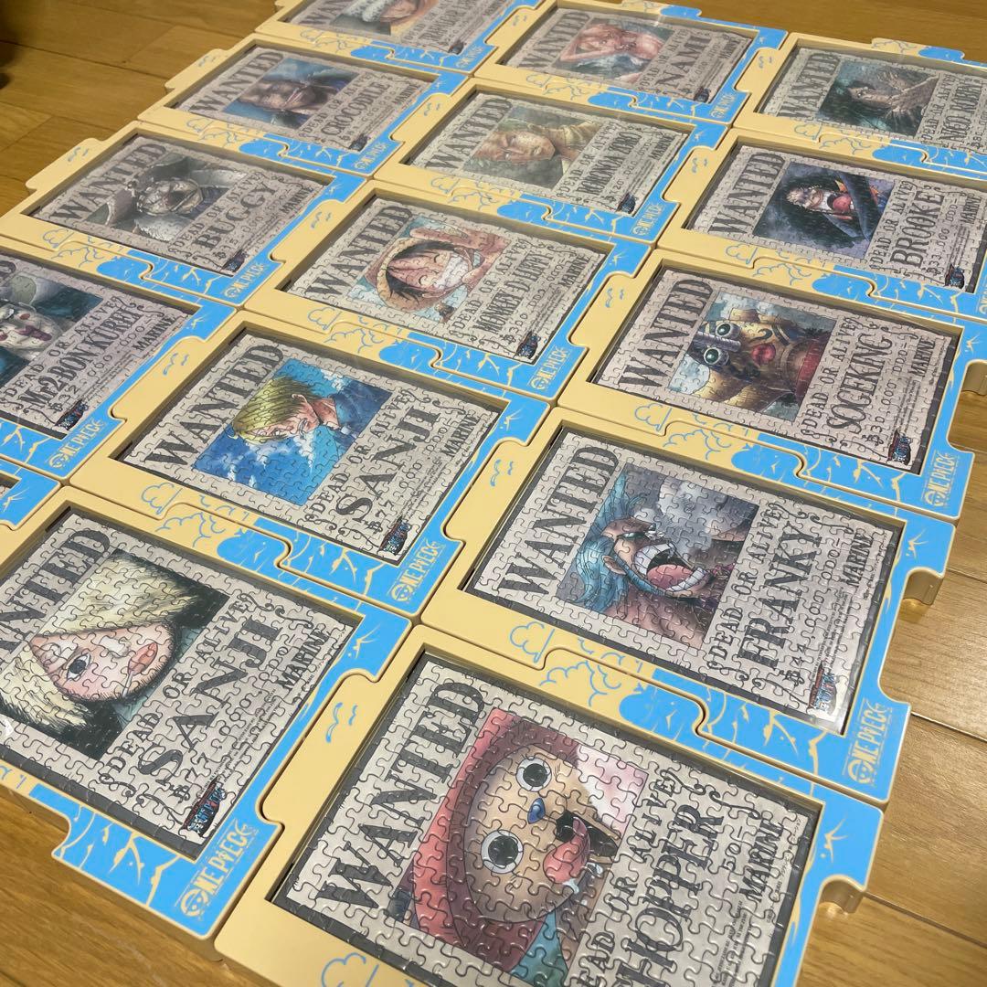 ONE PIECE ジグソーパズル完成品 15枚壁掛けセット
