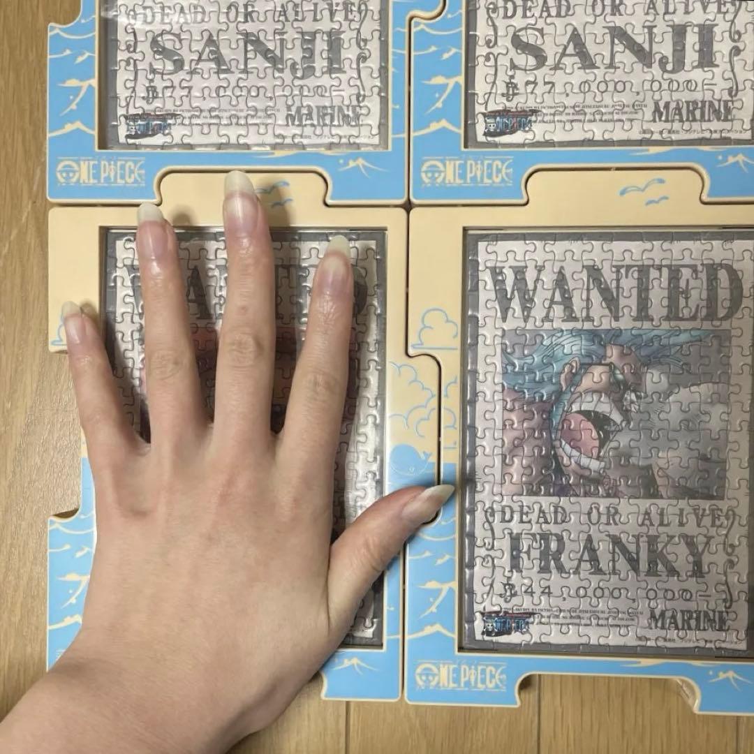 ONE PIECE ジグソーパズル完成品 15枚壁掛けセット