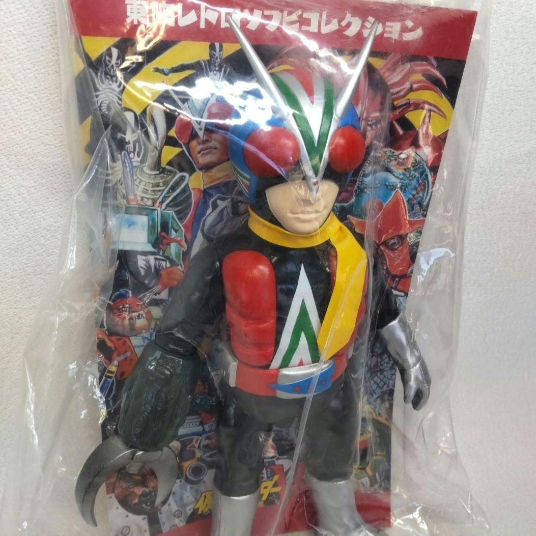 《新品未開封》東映レトロソフビ ライダーマン（パワーアーム）