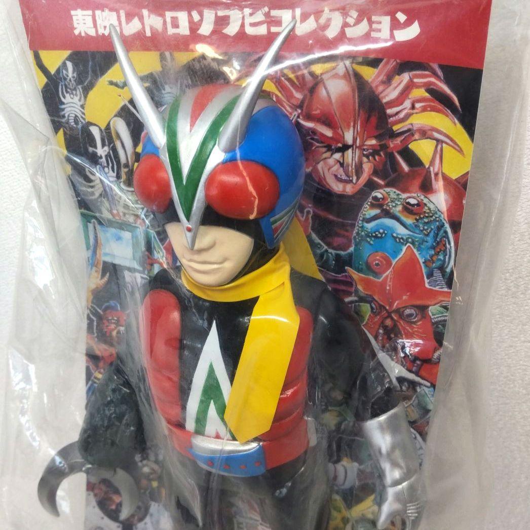 《新品未開封》東映レトロソフビ ライダーマン（パワーアーム）