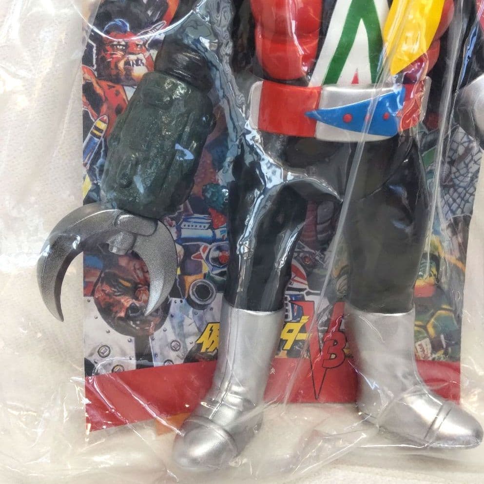 《新品未開封》東映レトロソフビ ライダーマン（パワーアーム）