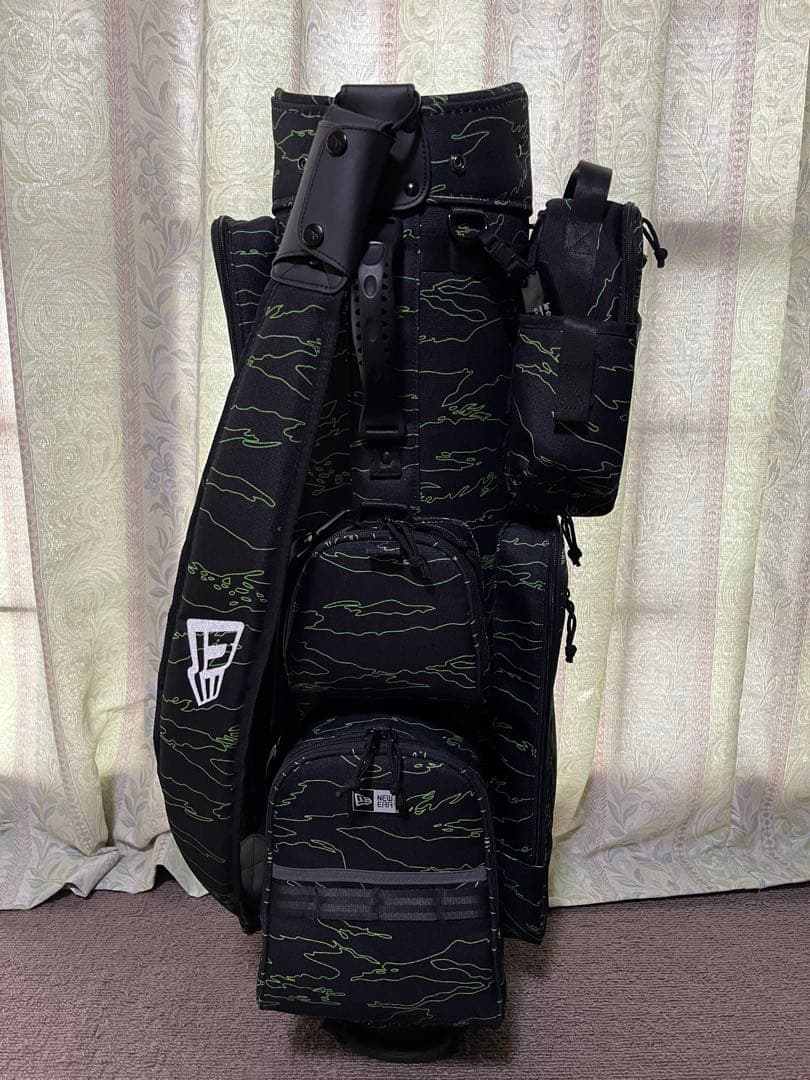 NEW ERA★ニューエラ★9.0型★タイガーストライプグリーンカモ★中古良品★