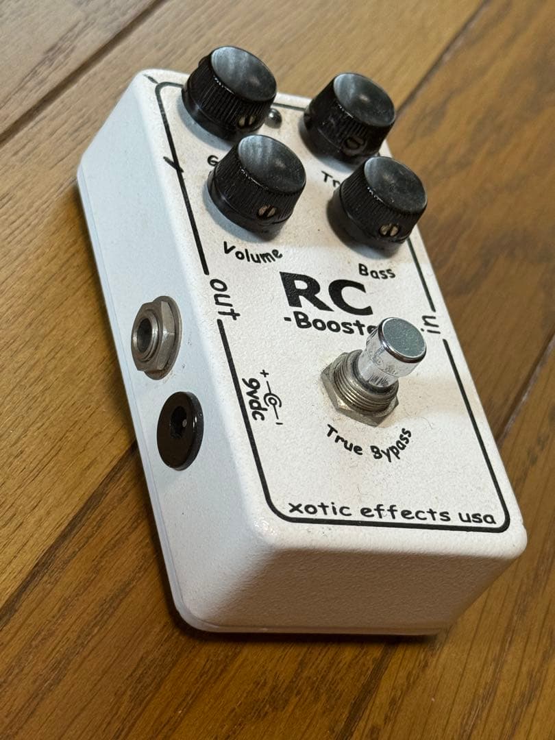 214 xotic RC-Booster 手書きシリアルナンバー