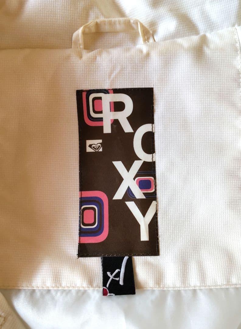 ROXY ロキシー レディース スノーボードジャケット XL 白 ホワイト
