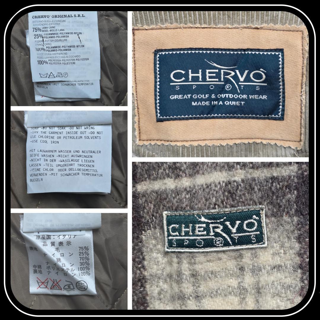 CHERVO チェック柄ジャケット　ヴィンテージ