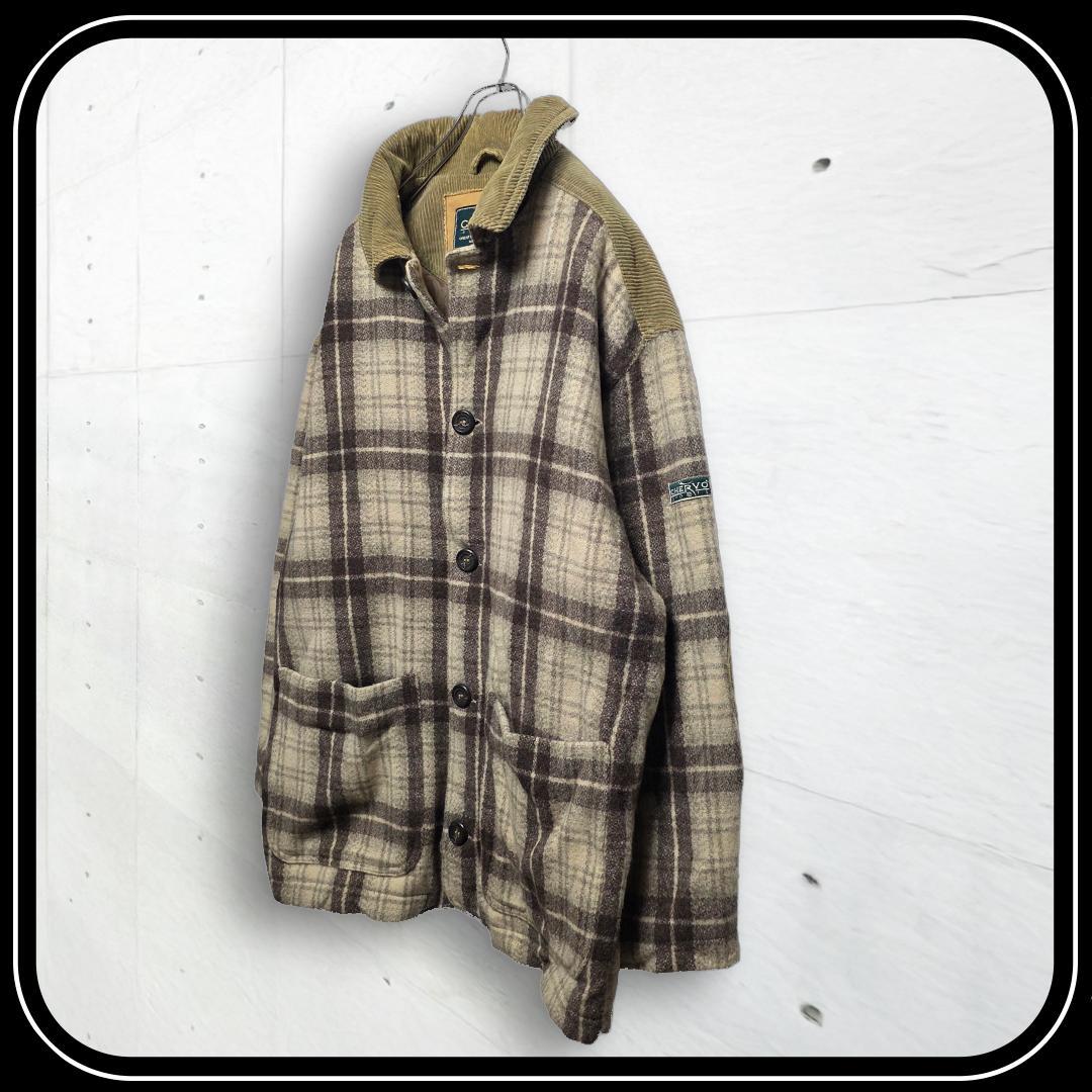 CHERVO チェック柄ジャケット　ヴィンテージ