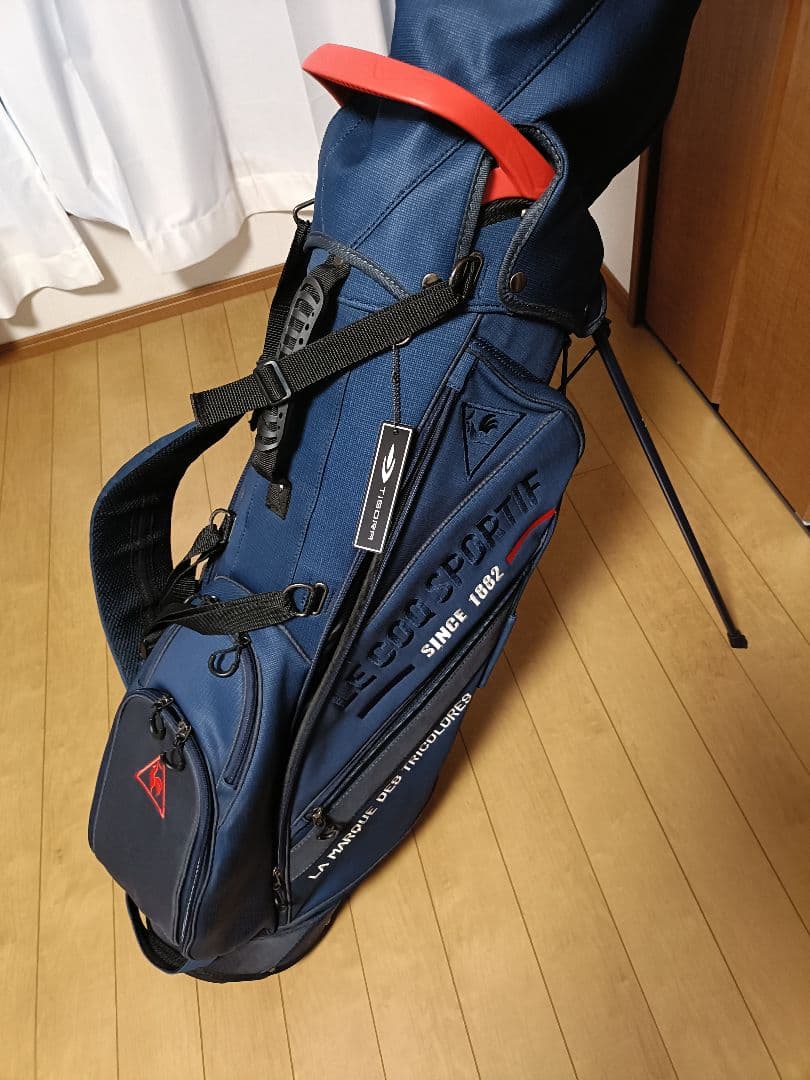 ルコックLECoqSPORTIF ネイビー キャディバッグ スタンドバッグ