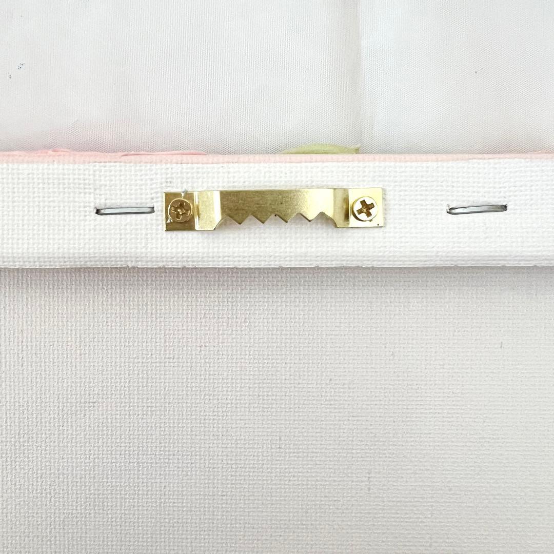 テクスチャーアート　絵画　インテリアアート　立体　花　絵　ミモザ　北欧