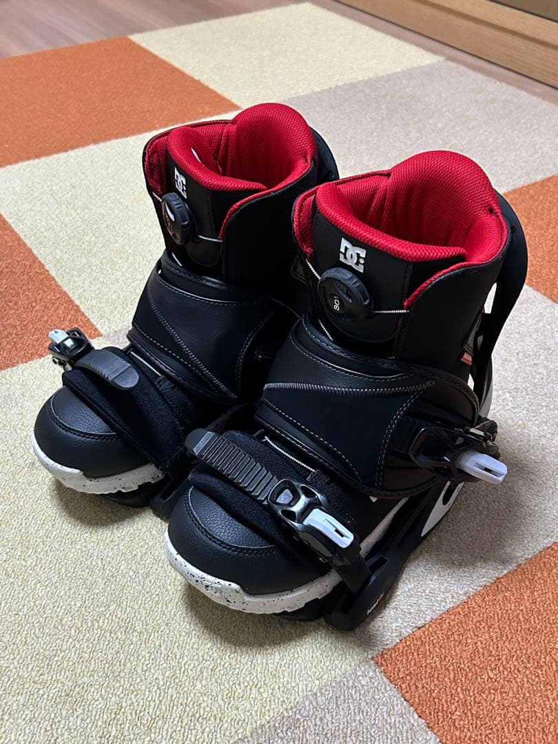 DC スノーボードブーツ（キッズ用）25cm+ビンディングセット