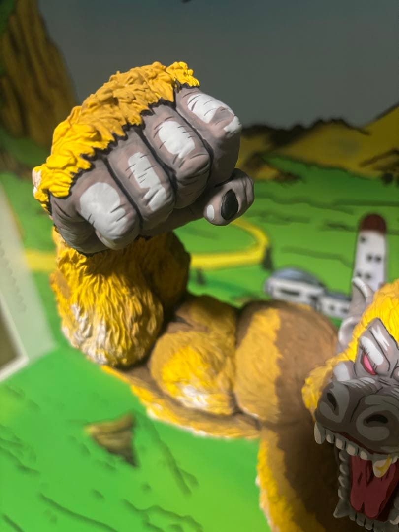 一番くじドラゴンボール　ラストワン賞 黄金大猿 二次元　リペイントフィギュア