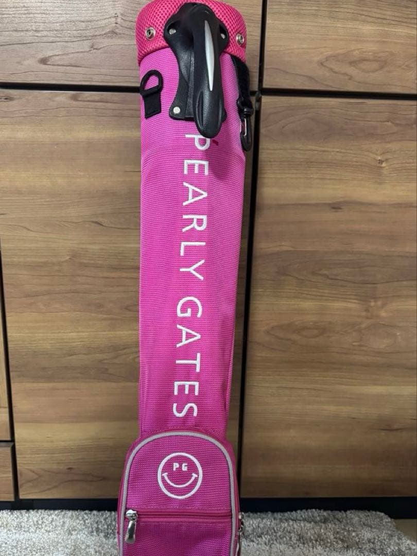 パーリーゲイツ PEARLY GATES セルフ スタンドバッグ ピンク