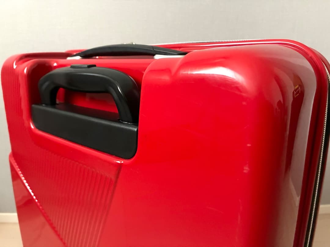 ヒデオ ワカマツ　MAX CABIN EX 42L　スーツケース 赤