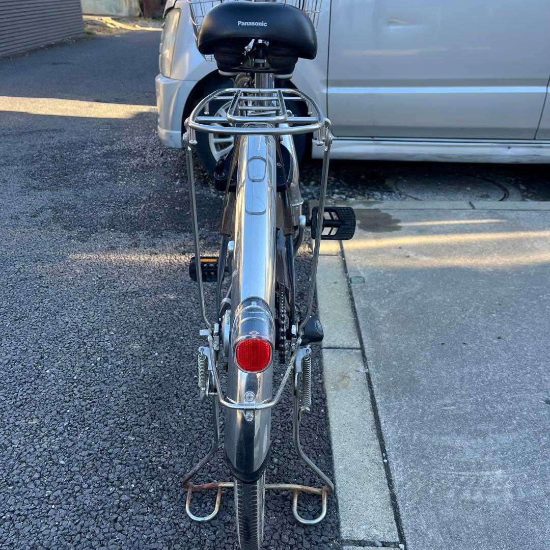 【引き取り限定】Panasonic 自転車 ビビ バディ 26インチ 前カゴ付
