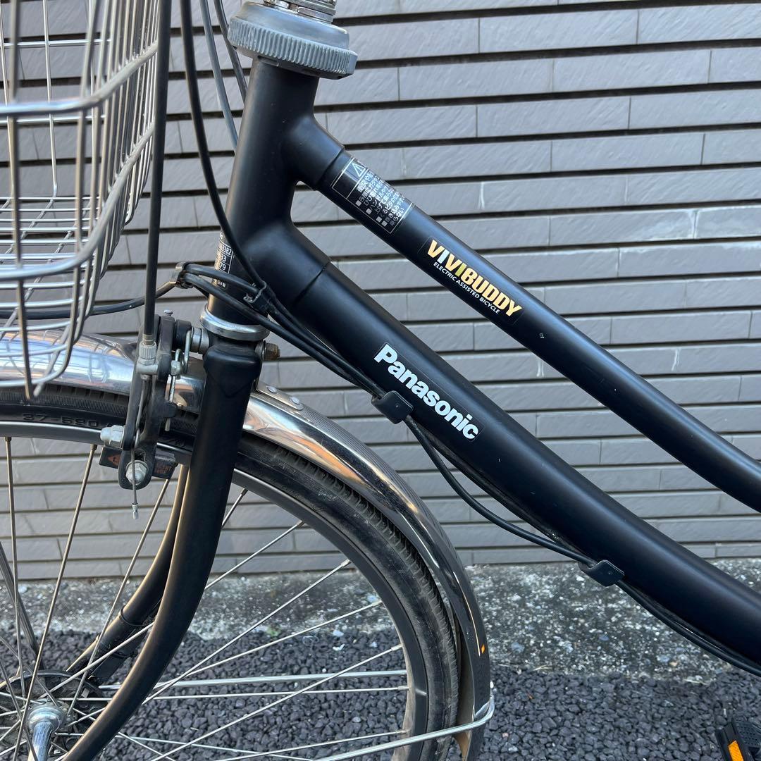 【引き取り限定】Panasonic 自転車 ビビ バディ 26インチ 前カゴ付