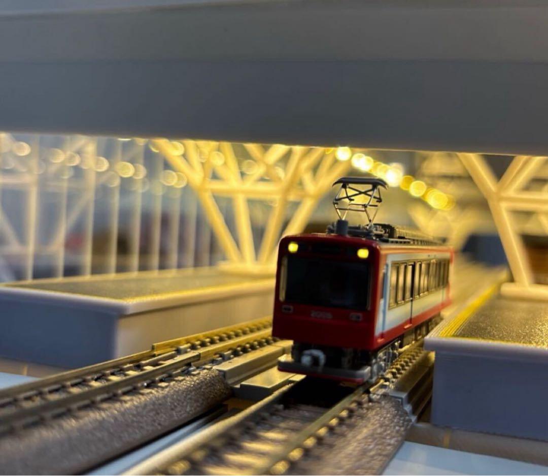 モデモ　箱根登山鉄道2000系グレッシャーエクスプレス塗装　3両セット