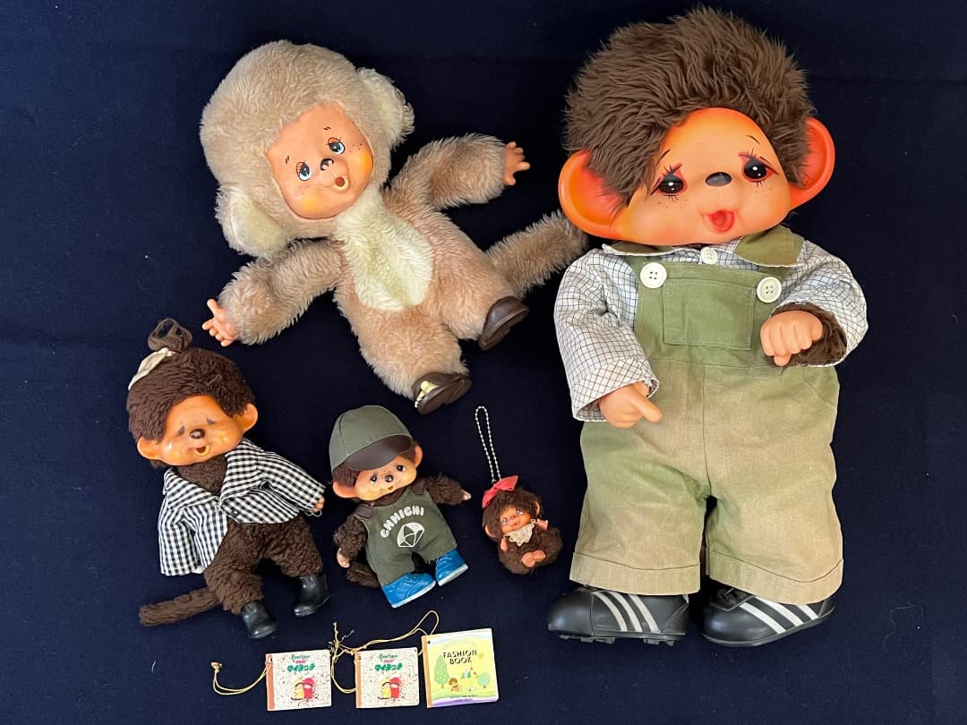 期間限定　モンチッチ系ぬいぐるみ５体　【匿名配送】