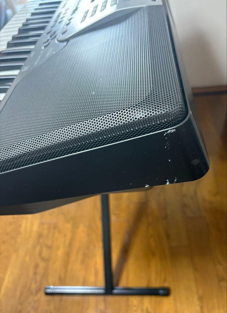 CASIO LK301BB 光ナビゲーション 電子キーボード 純正スタンド付