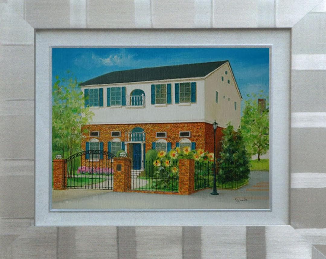 油絵 菅家令子 絵 絵画 インテリア F4-110212 風景 ひまわり