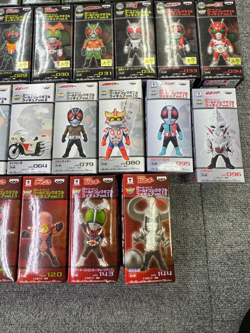 仮面ライダーワールドコレクタブルフィギュア　32点 昭和ライダーまとめ売り