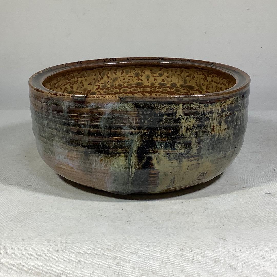 高取焼　建水　亀井楽山　茶道具　送料無料