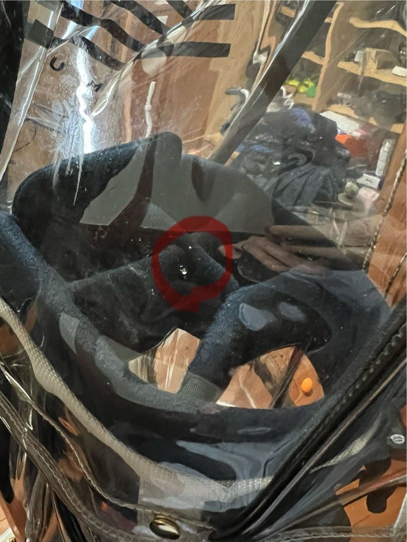 ムータマリン　クリアキャディバッグ　希少ツアーモデル　muta MARINE