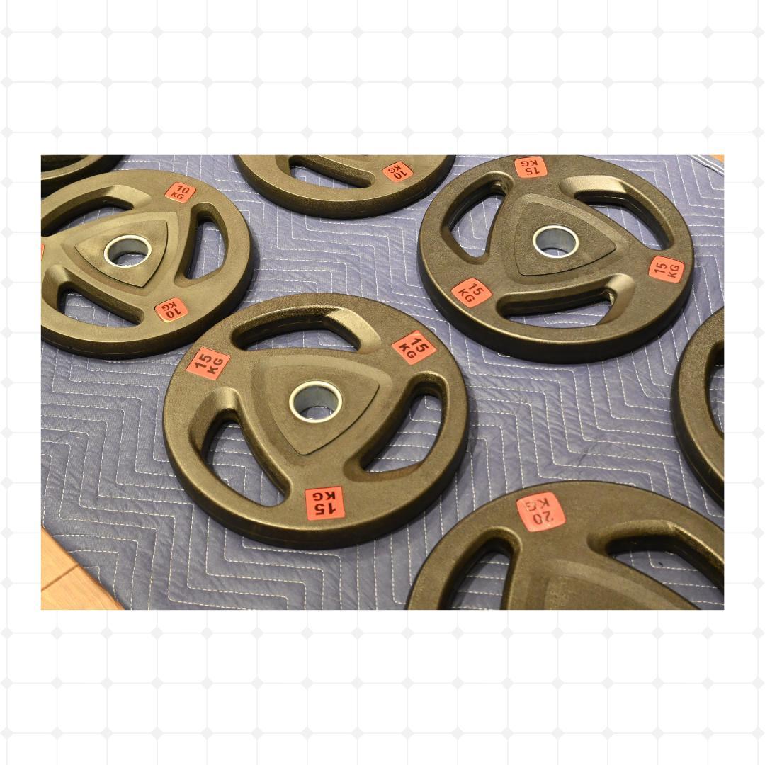 【新潟市引取限定】オリンピックプレート120kgセット