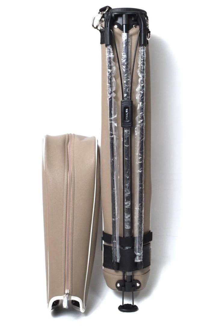 未使用 ペッレモルビダ セルフスタンド キャディバッグ TAUPE PG016