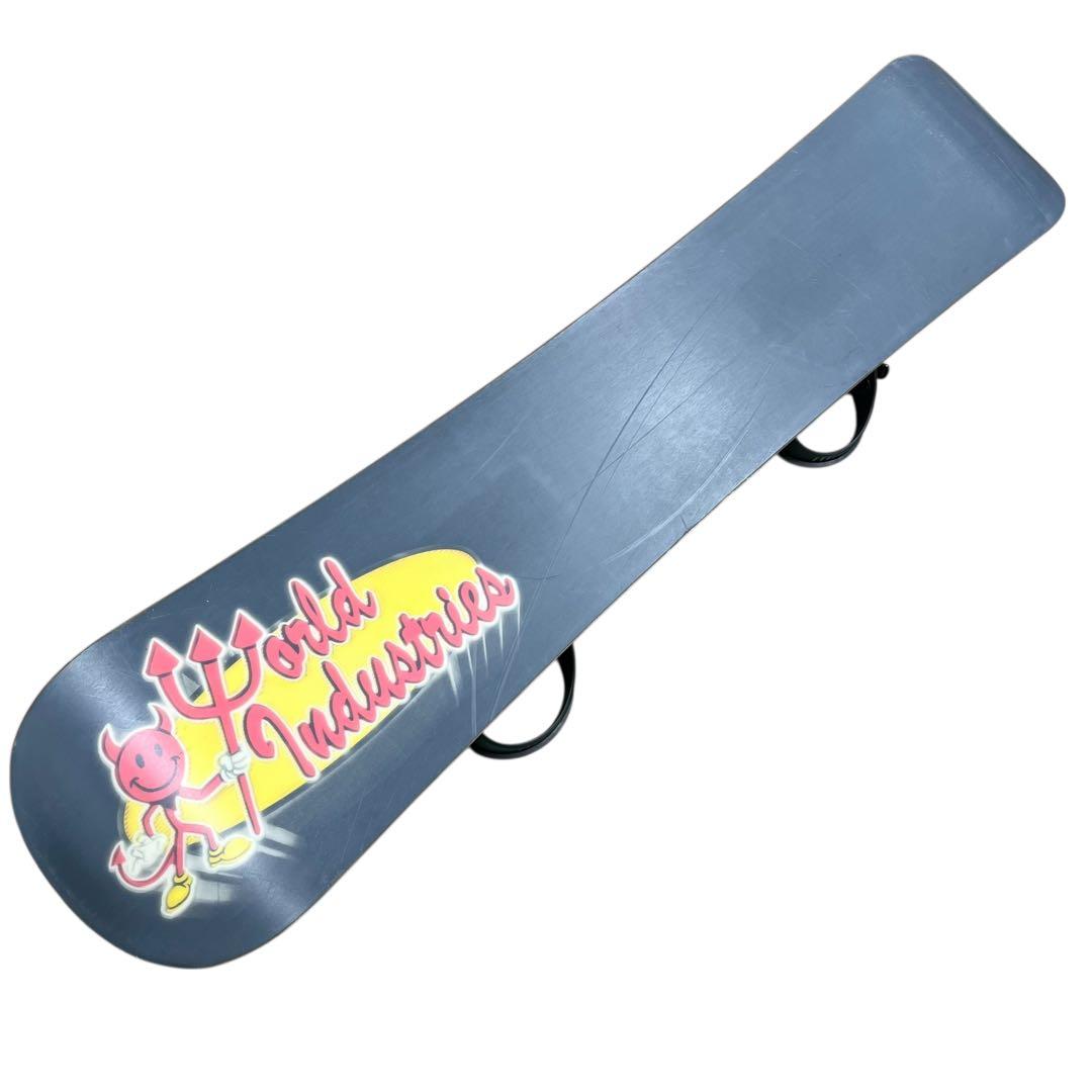 WORLD INDUSTRIES スノーボード 148 ビンディング付属