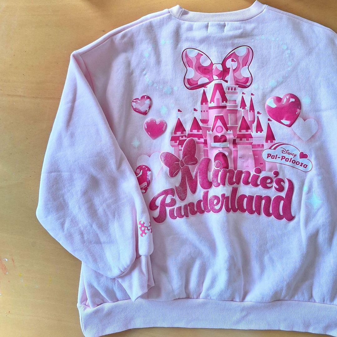 ミニー パルパルーザ ファンダーランド トレーナー　ディズニーランド