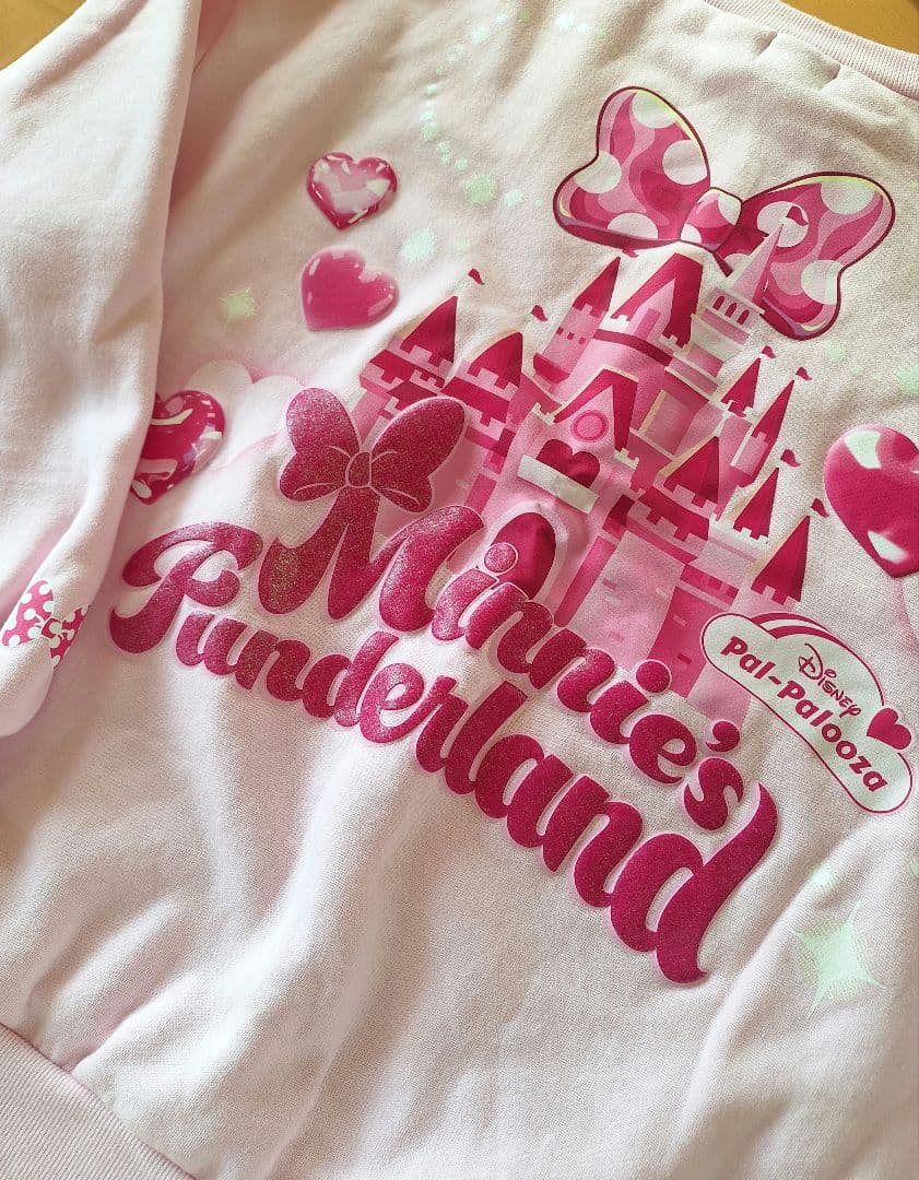 ミニー パルパルーザ ファンダーランド トレーナー　ディズニーランド