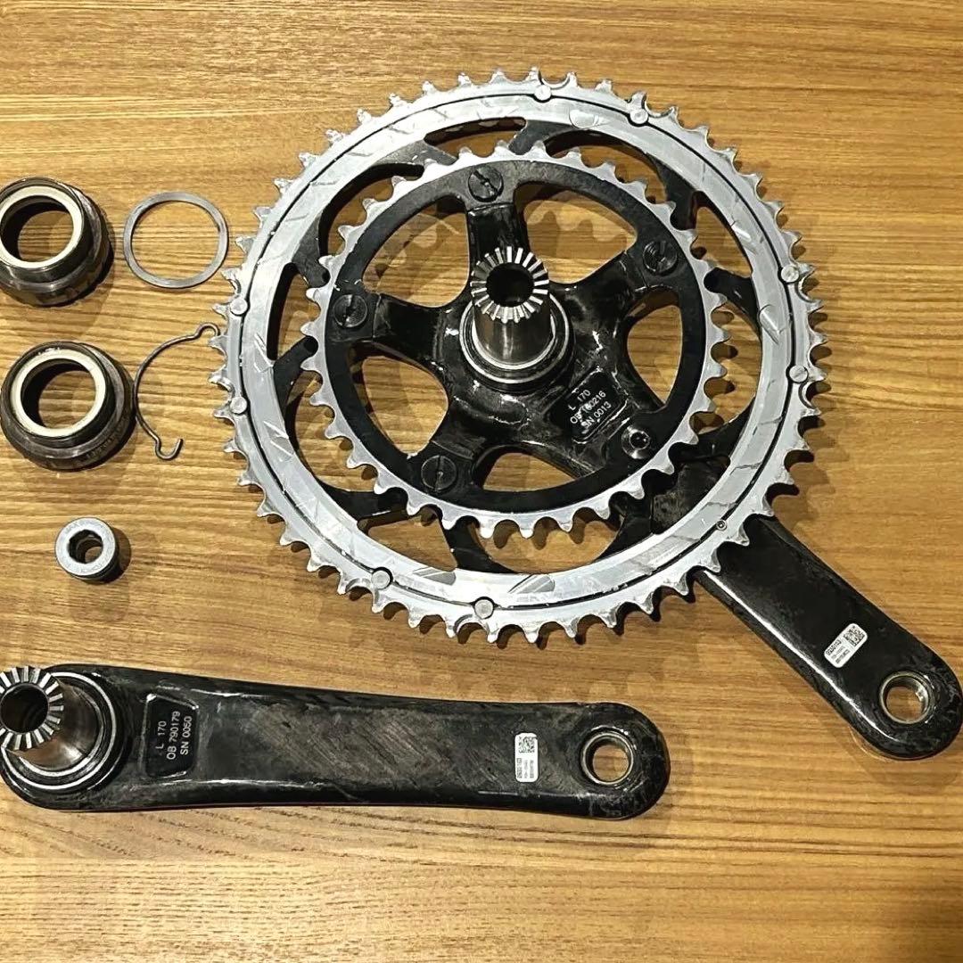 Campagnolo Centaur カーボンクランク 50-34T BB付き