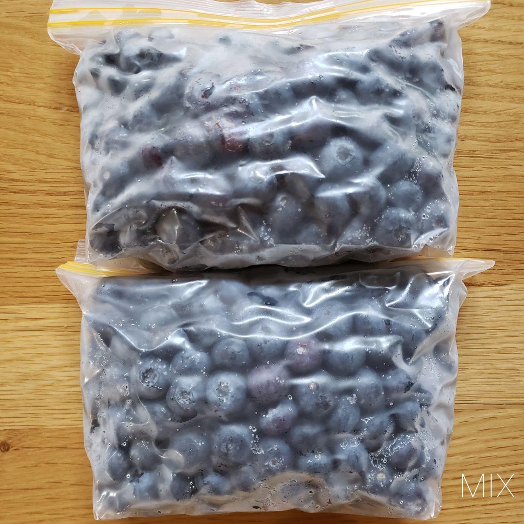 m333 完熟冷凍ブルーベリー【M〜ミックス】3kg