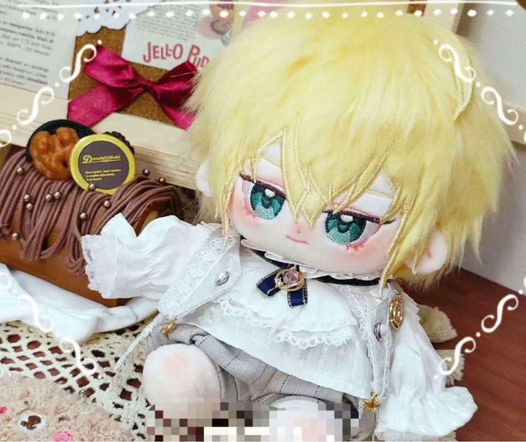 刀剣乱舞　山姥切　へし切長谷部　ぬいぐるみ　着せ替え　20cm 缶バッジ　感謝祭