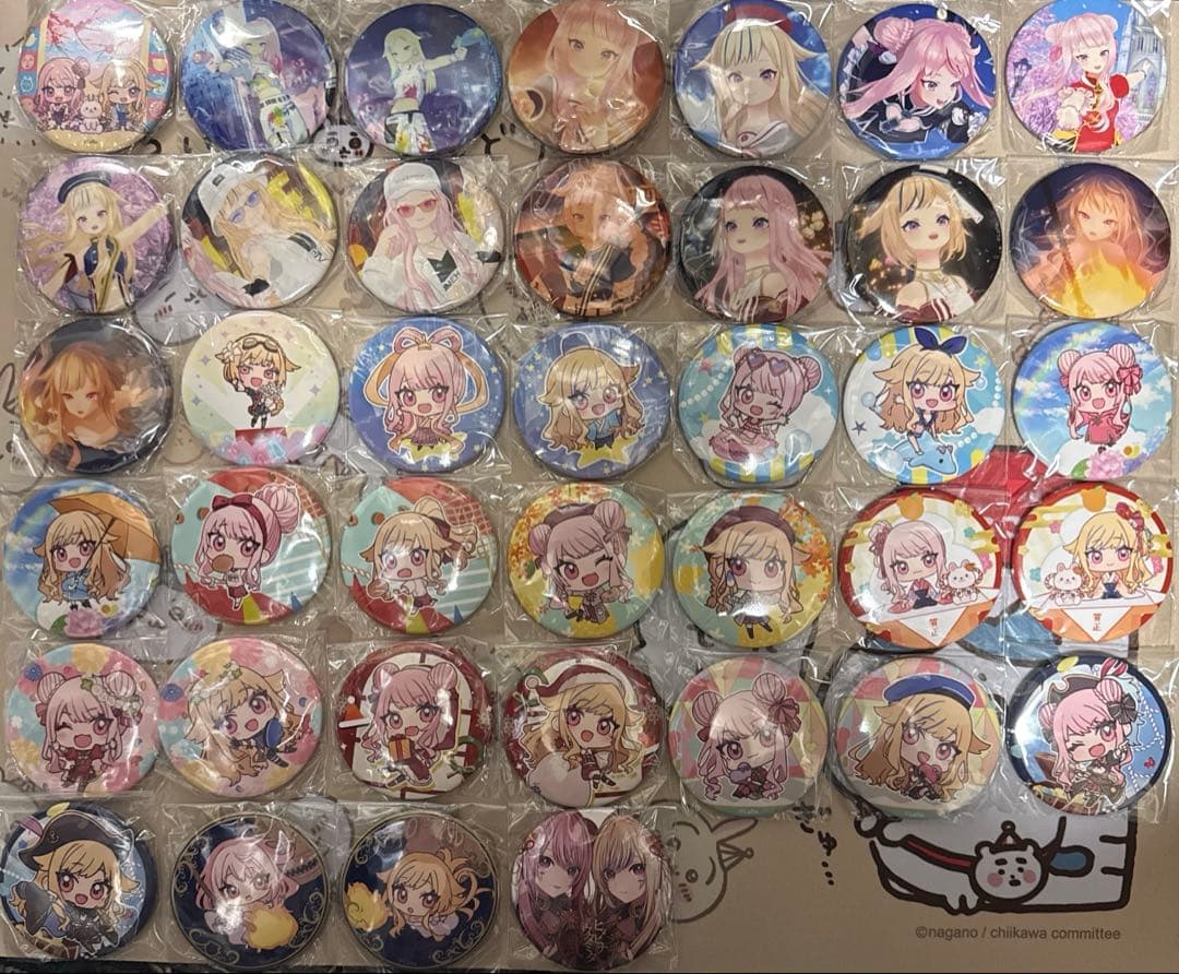 ★バラ可　HIMEHINA 新春ガチャ 2024 缶バッジ39種 39個　まとめ