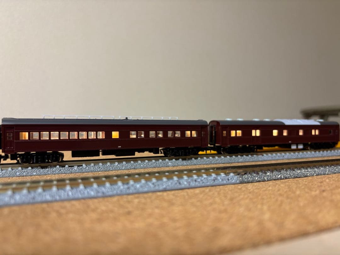 Nゲージマイクロエース お召客車　新1号編成・5両セット＋C57 1号機お召仕様