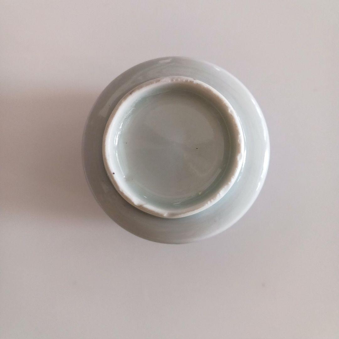 古伊万里　蛸唐草　お猪口